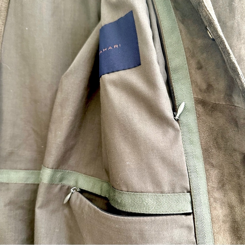 Designer Suede Jacket - Picture 9 of 14